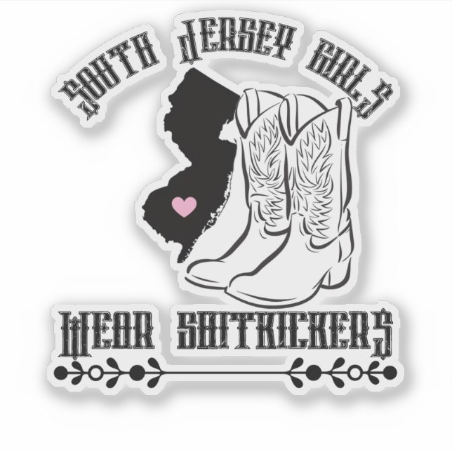 STICKER FILLES DU SUD JERSEY (Devant)