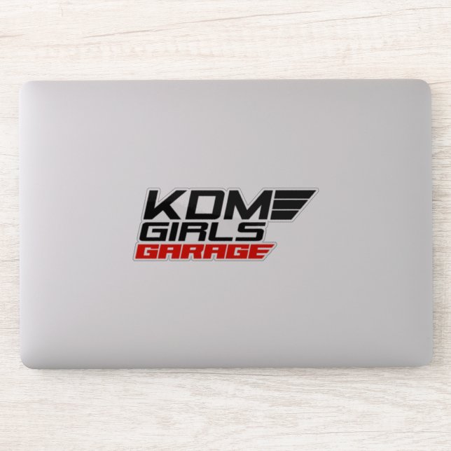 STICKER FILLES KDM [ROUGE] (Ordinateur)
