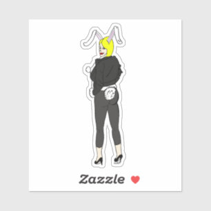 Sticker fillette
