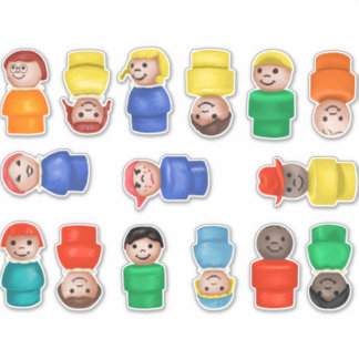 Sticker Fisher Price Petits Enfants