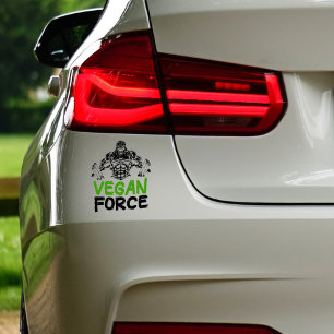 Sticker Fitness Vegan Force