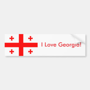Sticker Flag of Georgia