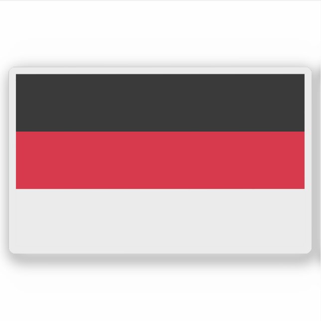 Sticker Flag of Memmingen, Germany (Devant)