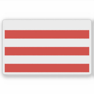 Sticker Flag of Wismar, Germany