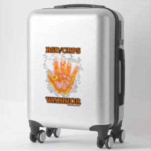 Sticker Flammes/mains...RSD/CRPS