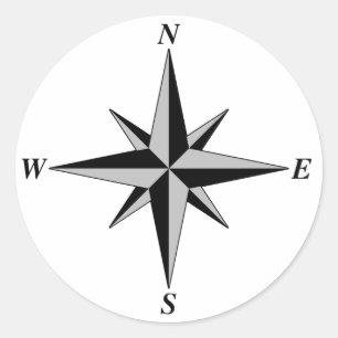 Sticker Flèche Nord
