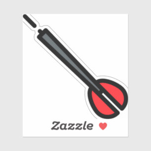 Sticker fléchette