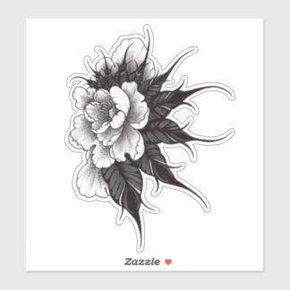 Sticker Fleur de Peine