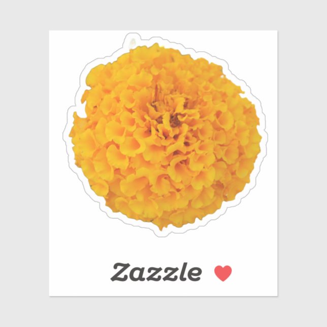 Sticker Fleur Marigold (Feuille)