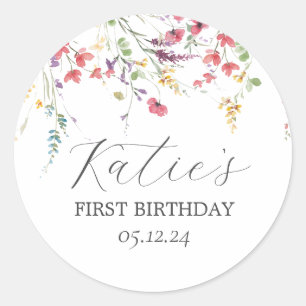 Sticker fleur sauvage, Sticker Fleur sauvage Anniv
