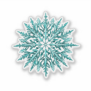 Sticker Flocon de neige Icy