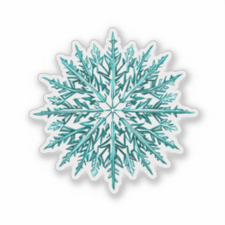 Sticker Flocon de neige Icy