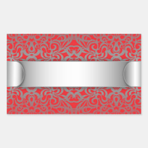 Sticker Floral abstract background