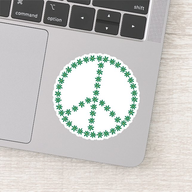 Sticker Floral de la paix (Détail)