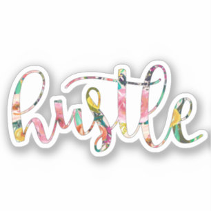 Sticker Floral Hustle Boho