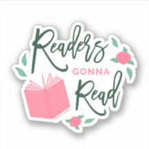Floral Lecteurs De Livres Vont Lire