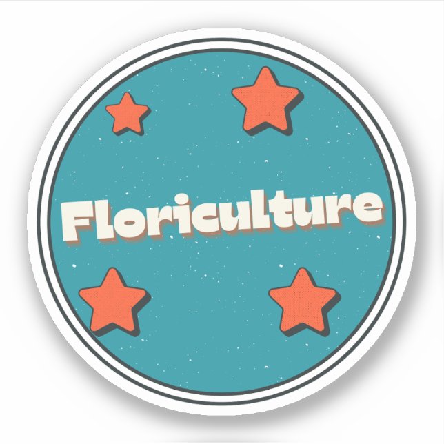 Sticker Floriculture (Devant)