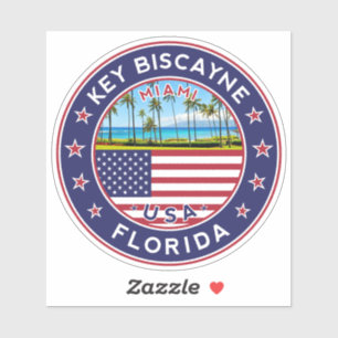 Sticker Floride, Key Biscayne