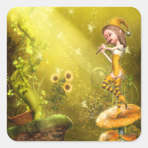 Sticker Flutist