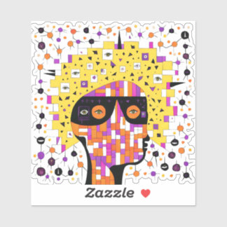 Sticker Folk 001 Nancy