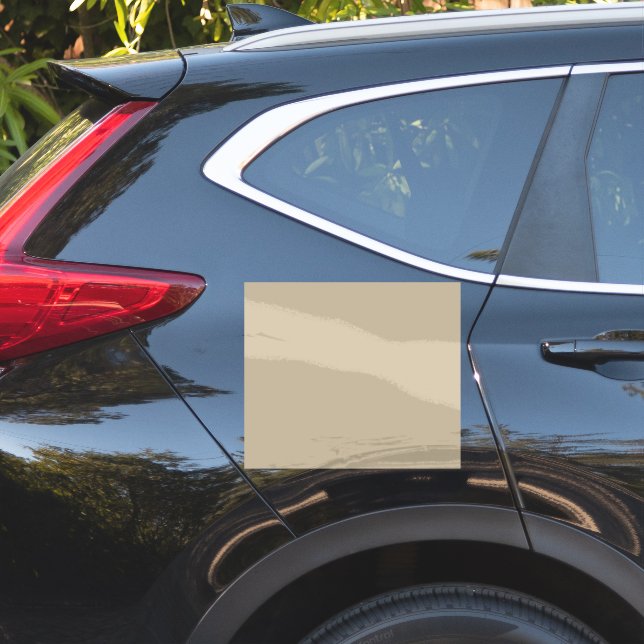Sticker Fond beige clair doux – Conception de mariage (Coté voiture)
