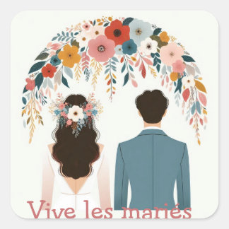 Sticker for brides