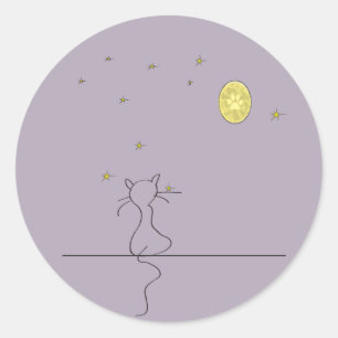 Sticker for cat lovers