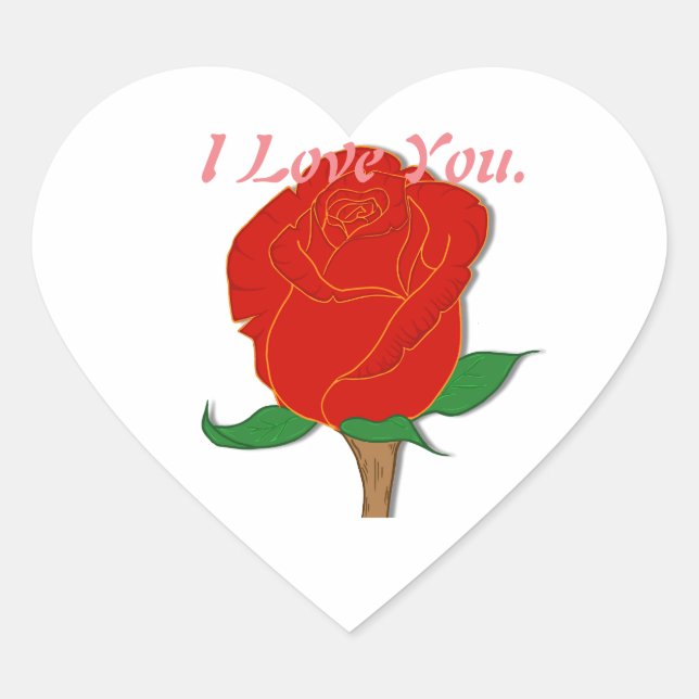 Sticker for love. (Front)