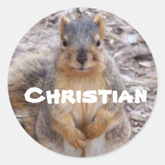 sticker for name: Christian