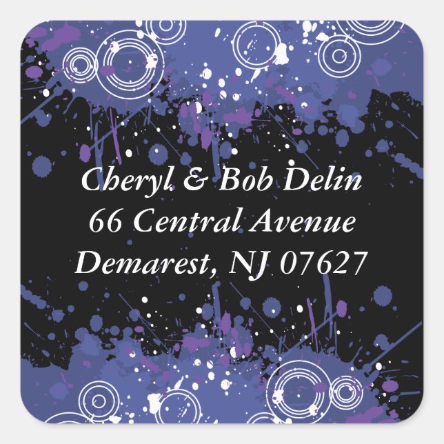 sticker for RSVP envelope (Front)