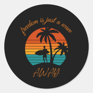 sticker for surf lover