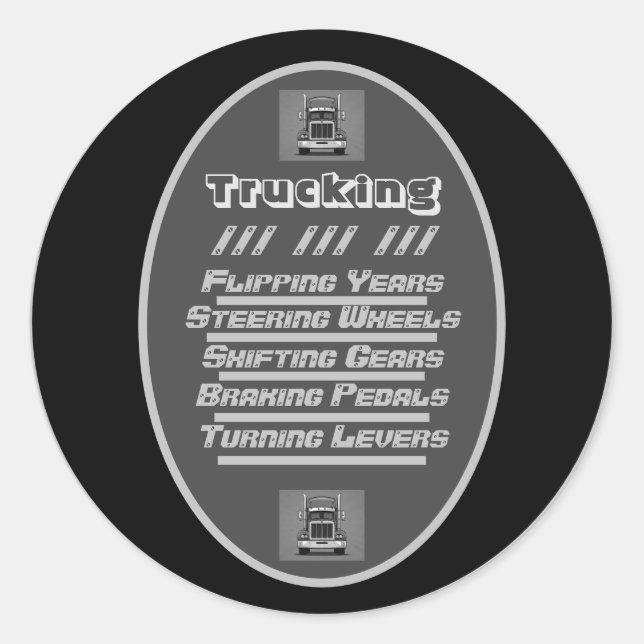 Sticker for Truckers (Front)