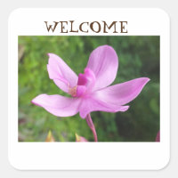 Sticker FOR WELCOME