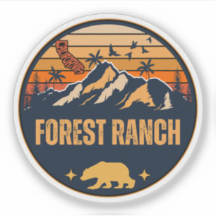 Sticker Forest Ranch, Californie
