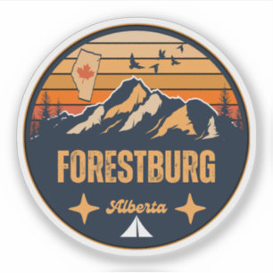 Sticker Forestburg (Alberta)