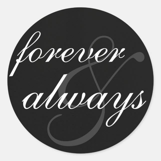 Sticker - Forever & Always (Front)