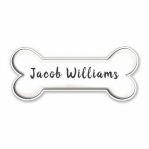 Sticker forme osseuse du chien