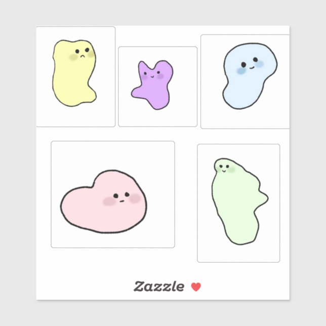 Sticker Formes mites (Feuille)