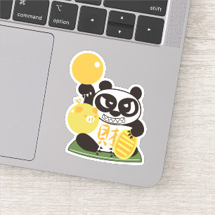 Sticker Fortune Panda God