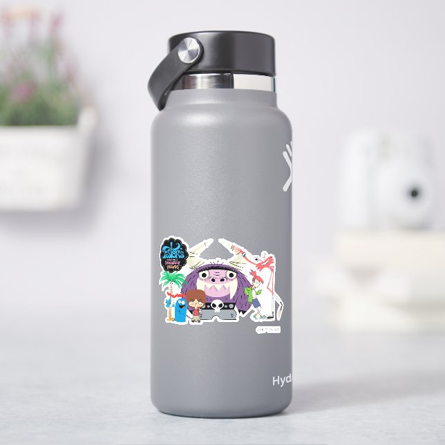 Sticker Foster's Home for Imaginary Friends | Hanging Out (HydroFlask)