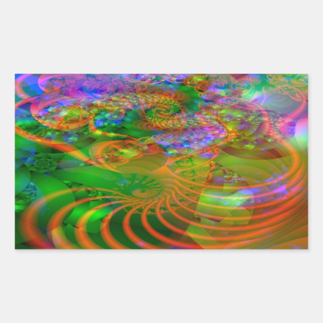 Sticker fractal (Devant)