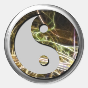 Sticker Fractal YingYang