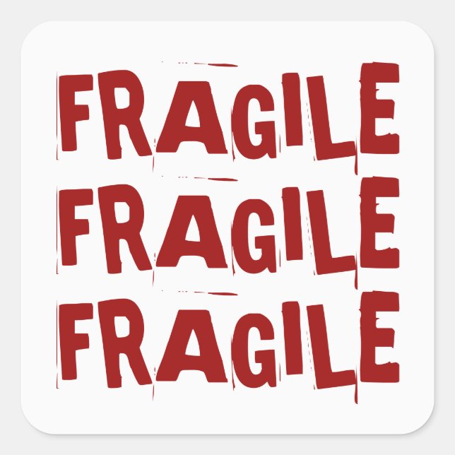 Sticker fragile (Devant)