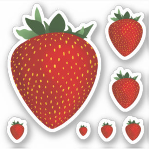 sticker fraise