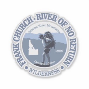 Sticker Frank Church-River Of No Return WA (BG)