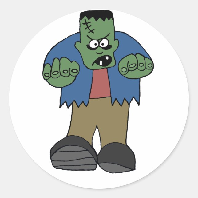 Sticker Frankenstein (Devant)