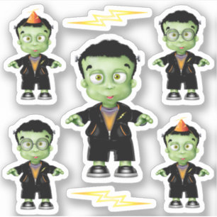 Sticker Frankenstein Halloween