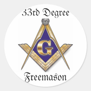 Sticker Freemason 33ème Degré