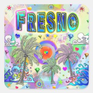 Sticker Fresno Deep Dream