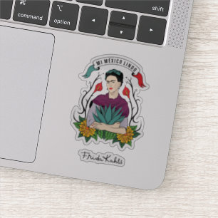 Sticker Frida Kahlo   Mi Mexico Lindo 2